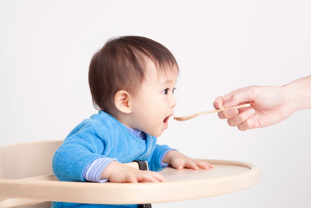 離乳食実習「離乳食のすすめ方」